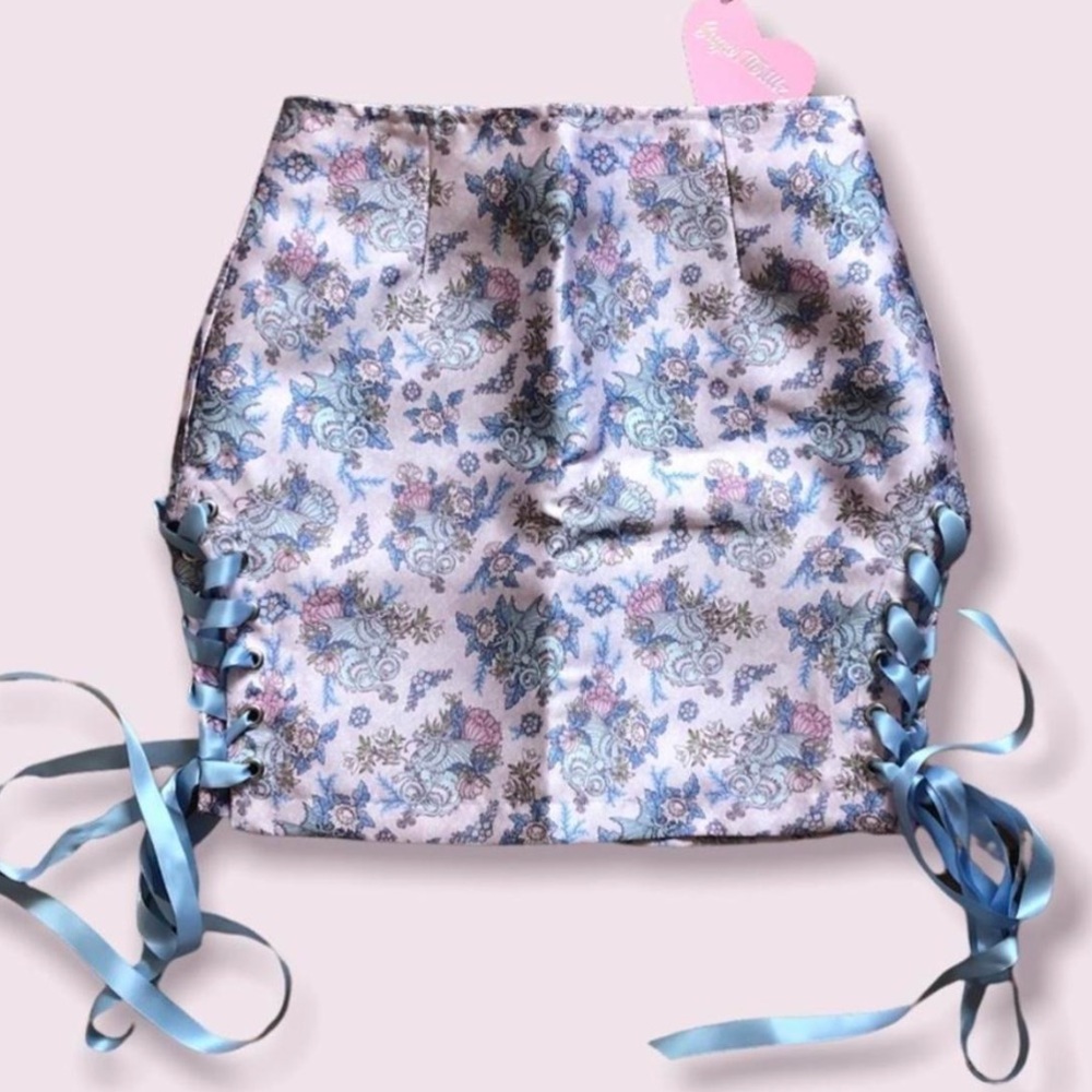 Sugar thrillz Are We Human mini skirt.